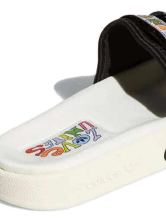 BNWT ADIDAS ORIGINALS ADILETTE 2.0 \'PRIDE PACK - LOVE UNITES\' US 5 UK 5 EUR 38 main image 11